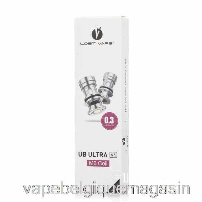 Vape Juice Lost Vape Ultra Boost Bobines De Remplacement [v4] Bobines 0,3ohm M6